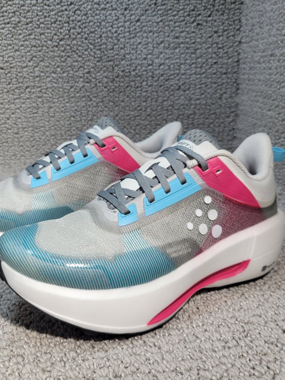 Craft Nordlite Ultra Pro Gravel Running Shoes Cloud/Grey Women's Size 7